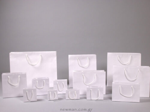 13 sizes white paper bags