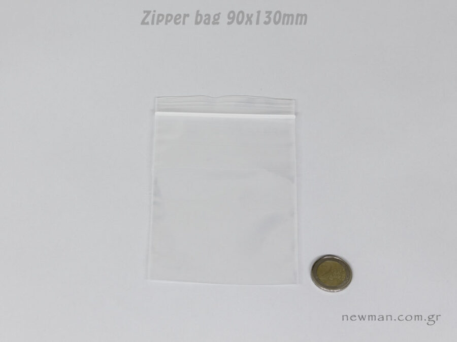 Resealable ziplock bags 90x130mm