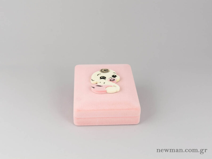 Kids Box for Necklace - Cute Baby - Light Pink 