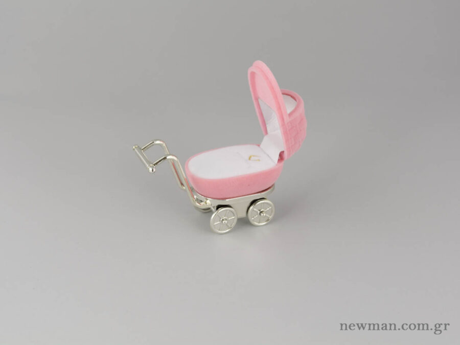 Kids Box for Ring & Talisman - Pushchair - Light Pink (open)