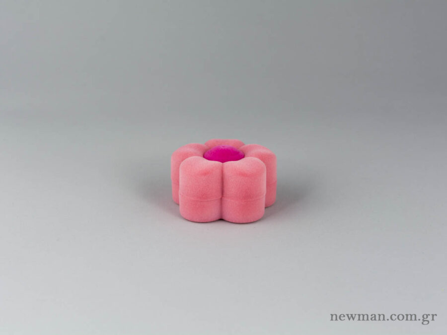 Kids Box for Ring & Talisman - Flower - Light Pink