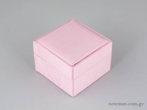 Kids Box with Fabric for Cross/Earrings - Light Pink