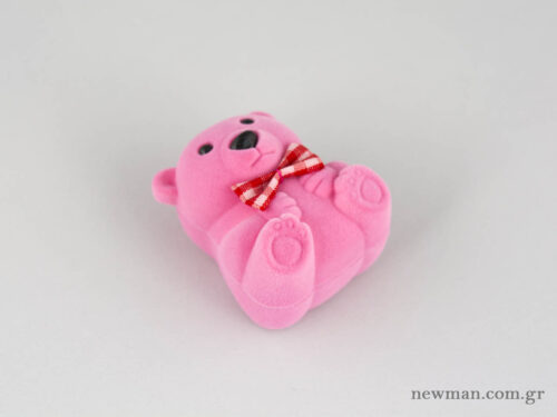 Kids Box for Ring & Talisman - Baby Bear - Light Pink
