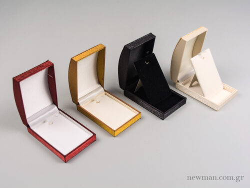 DCLS07 Silk-Satin Jewellery Box for Cross 72x103x36mm (open)
