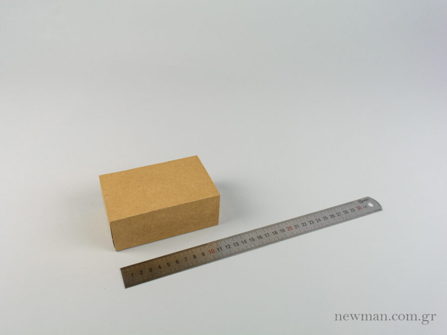 Matchbox-type kraft box no4