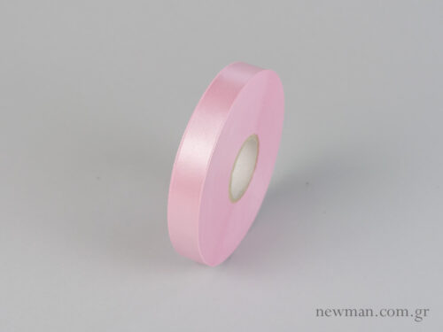 Double-sided satin ribbon in pink