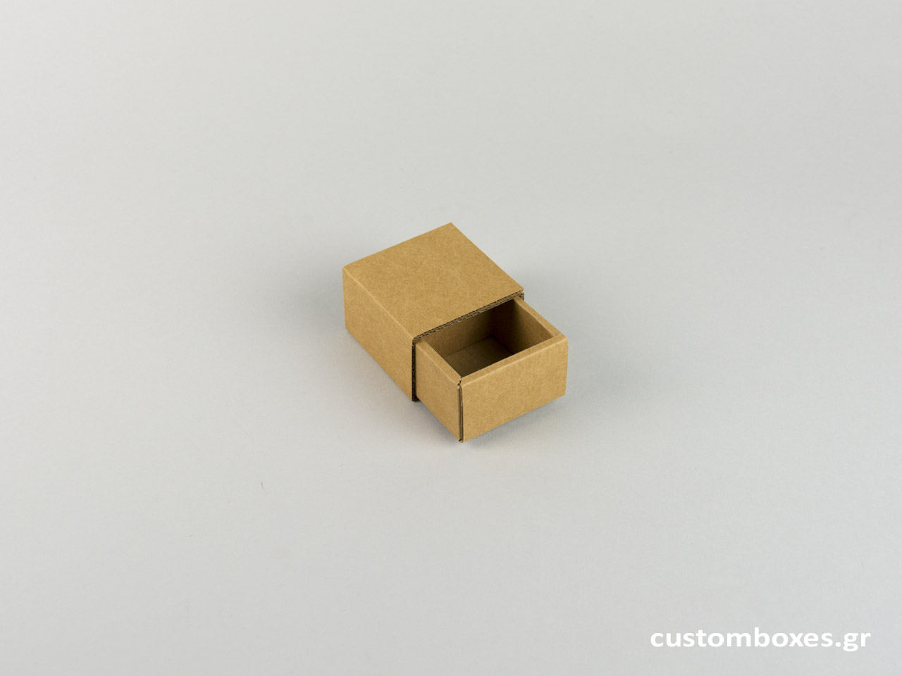 Κουτί kraft συρταρωτό για μικρό δαχτυλίδι