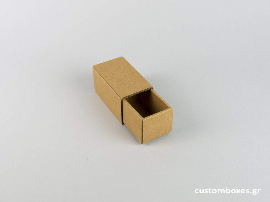 Sliding matchbox-type Kraft Box for bracelet