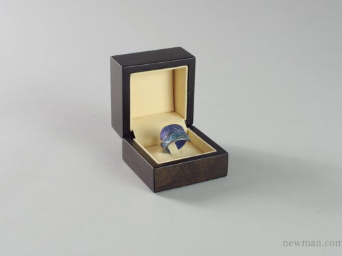 Ξύλινο κουτί κοσμημάτων για δαχτυλίδι γάντζος