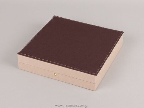 Linen box for neklace LIN111-7350-054003