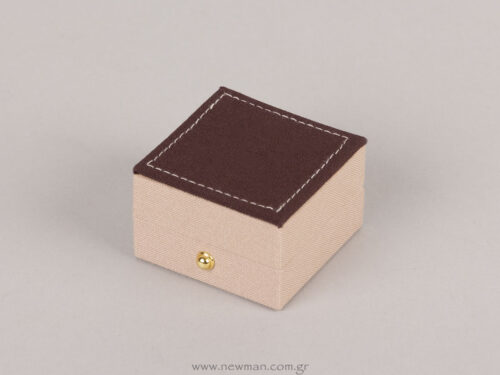 054002 Linen box for earrings