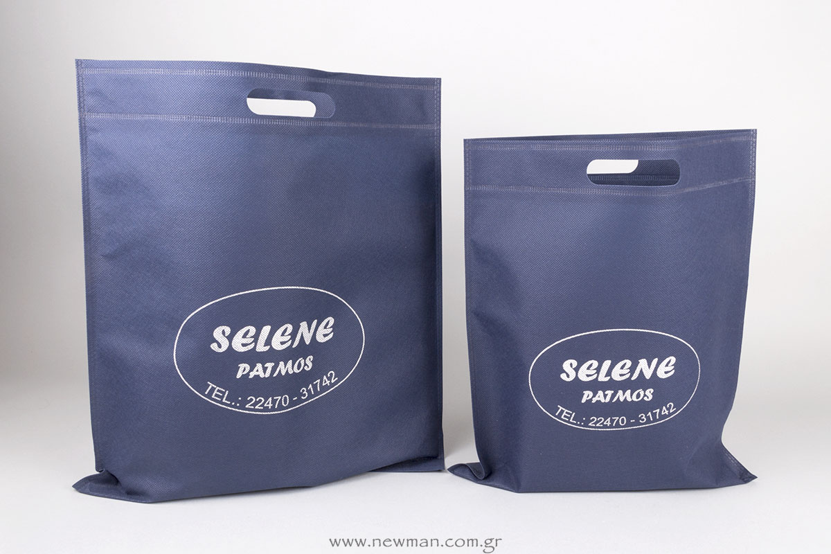 Non-woven bags with printed logo SELENE