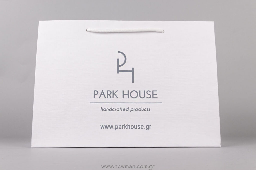 Park House logo bags