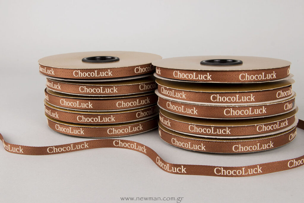 Choco Luck: Τυπωμένη κορδέλα φακαρόλα