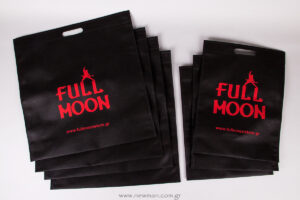 Printed-Non-woven-bags-or-the-store-Full-Moon