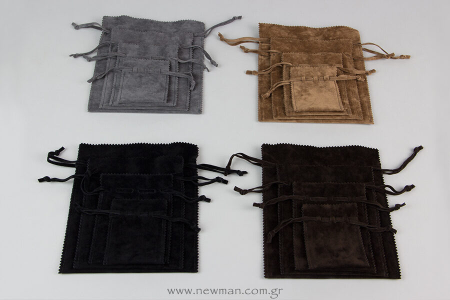 Rectangle luxury pouch in 13 colors and 4 different sizes 9971
