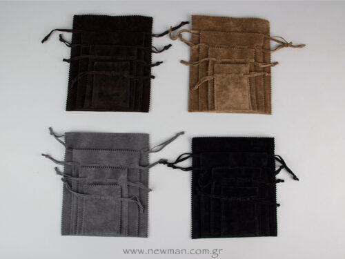 Rectangle luxury pouch in 13 colors and 4 different sizes 9973