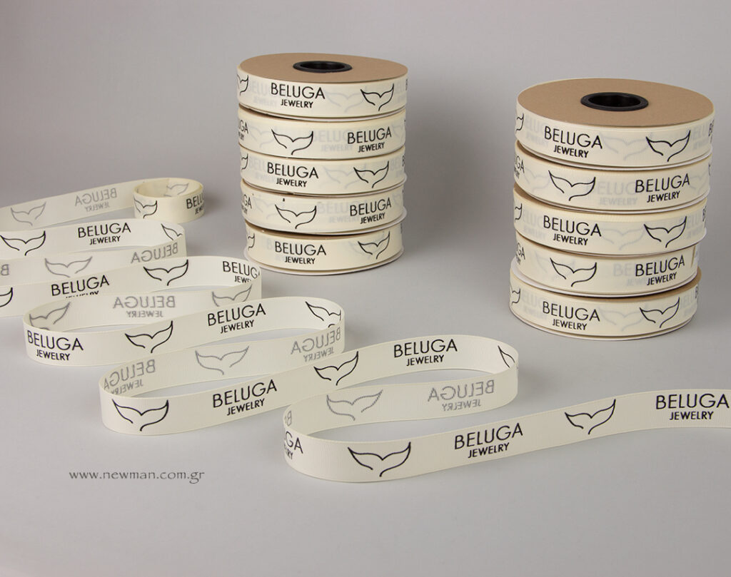 Printed wholesale NewMan ribbons.