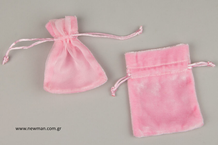 pouches as baptism or wedding favors