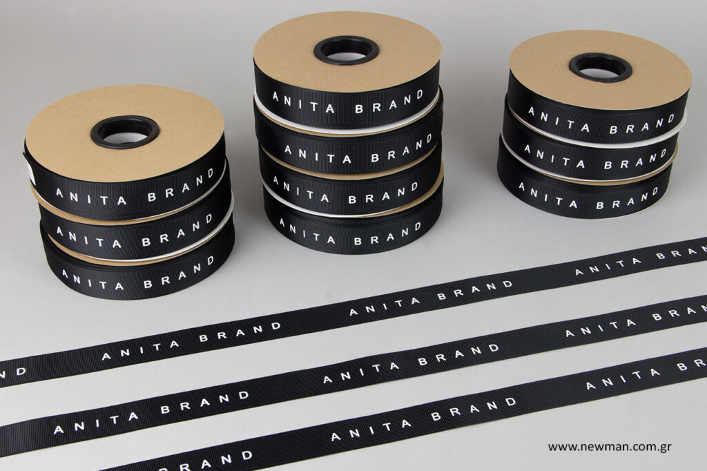 Anita Brand: Wholesale ribbons with print.