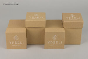 Ypseli Anafi’s Hive: Κουτιά συσκευασίας για τουριστικό θέρετρο.