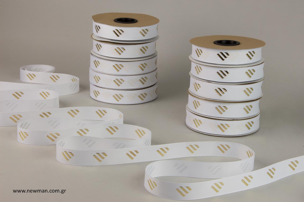 Branded wholesale ribbons for hotels.