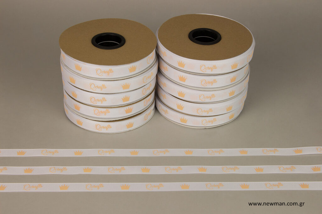 Newman wholesale branded ribbons.