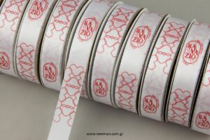 Savazio Patisserie: Valentine’s ribbons for pastry shop.