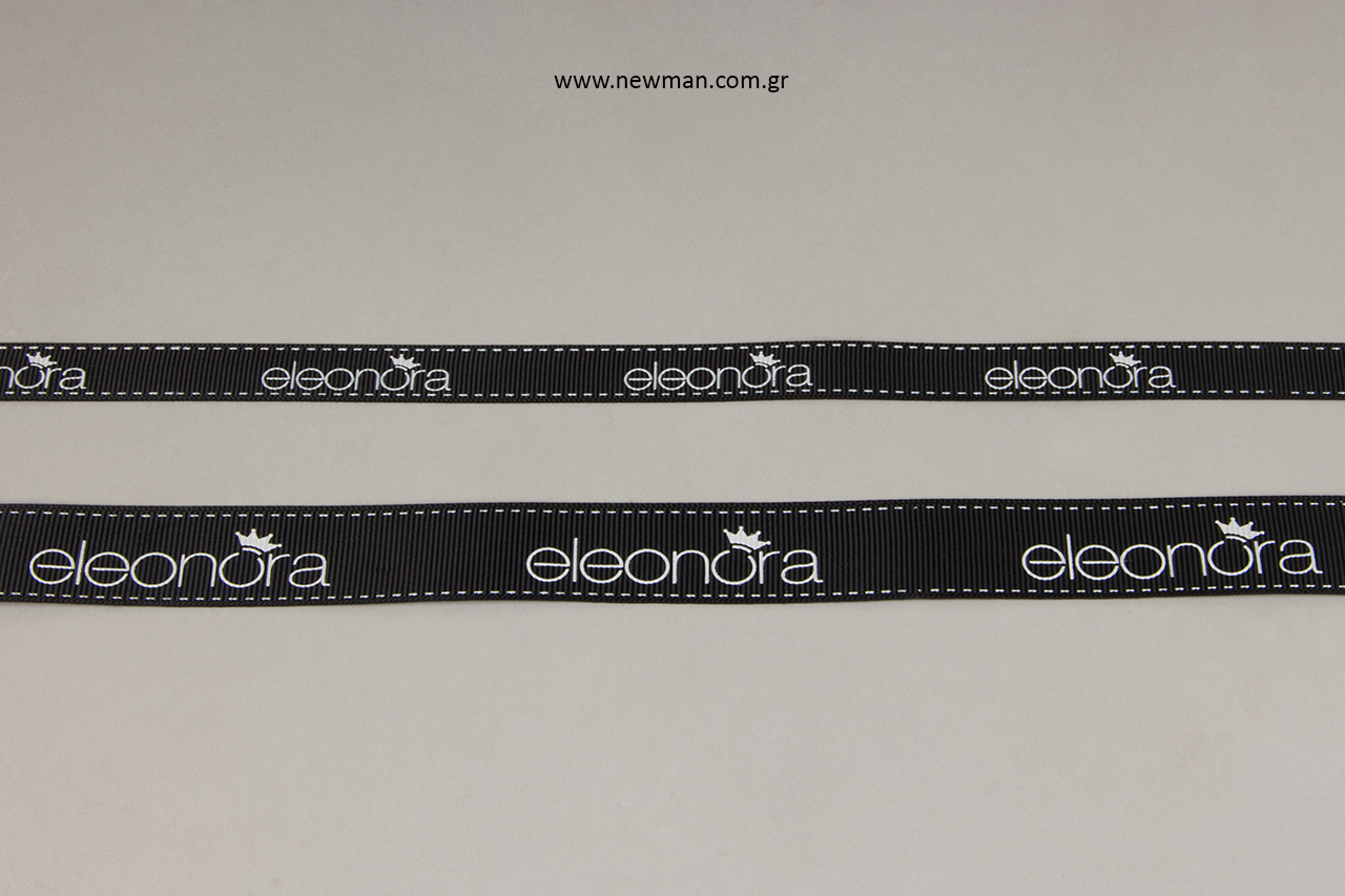 Silk-screen printing on wholesale ribbons.