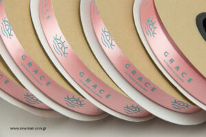 Grace - Ultimate Elegance: NewMan satin ribbons with print.