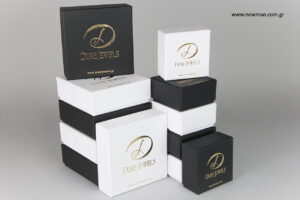 Duke Jewels: Custom-made κουτιά κοσμημάτων με τύπωμα.