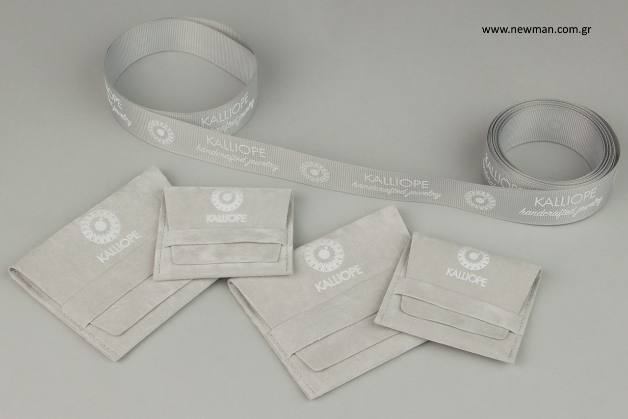NewMan printed packaging for jewellery.