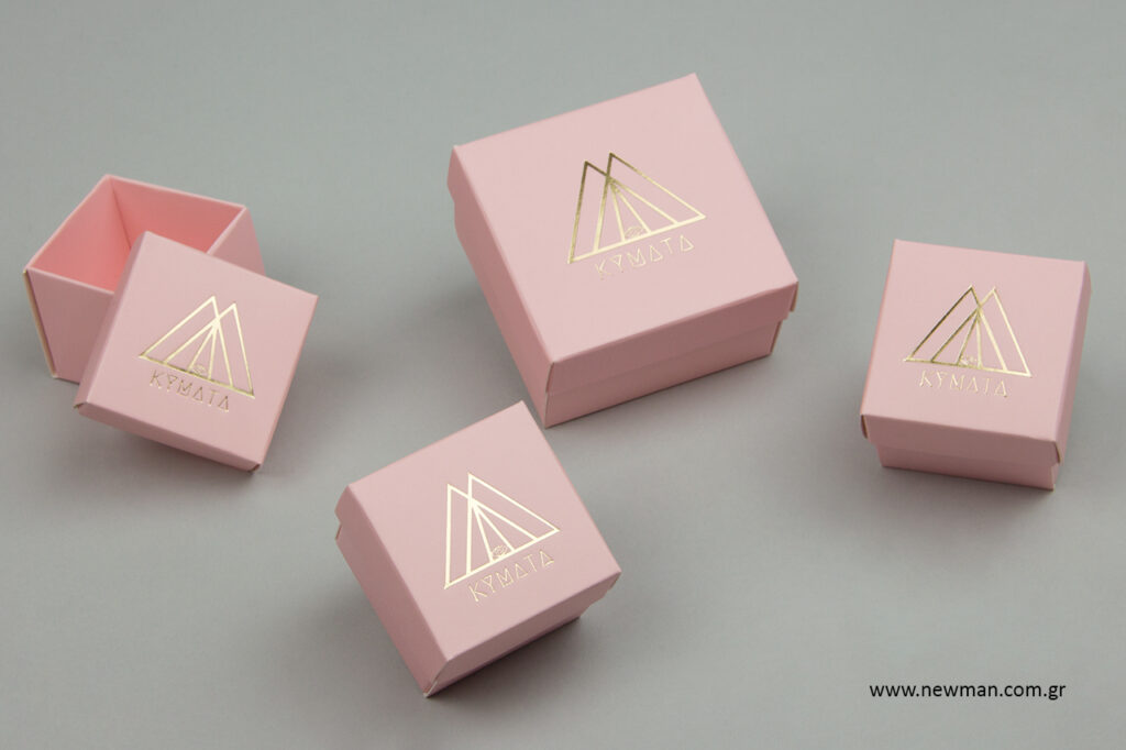 Kymata Jewels: NewMan printed packaging.
