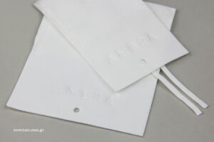 Ambra: Wholesale pockets with printed logo.