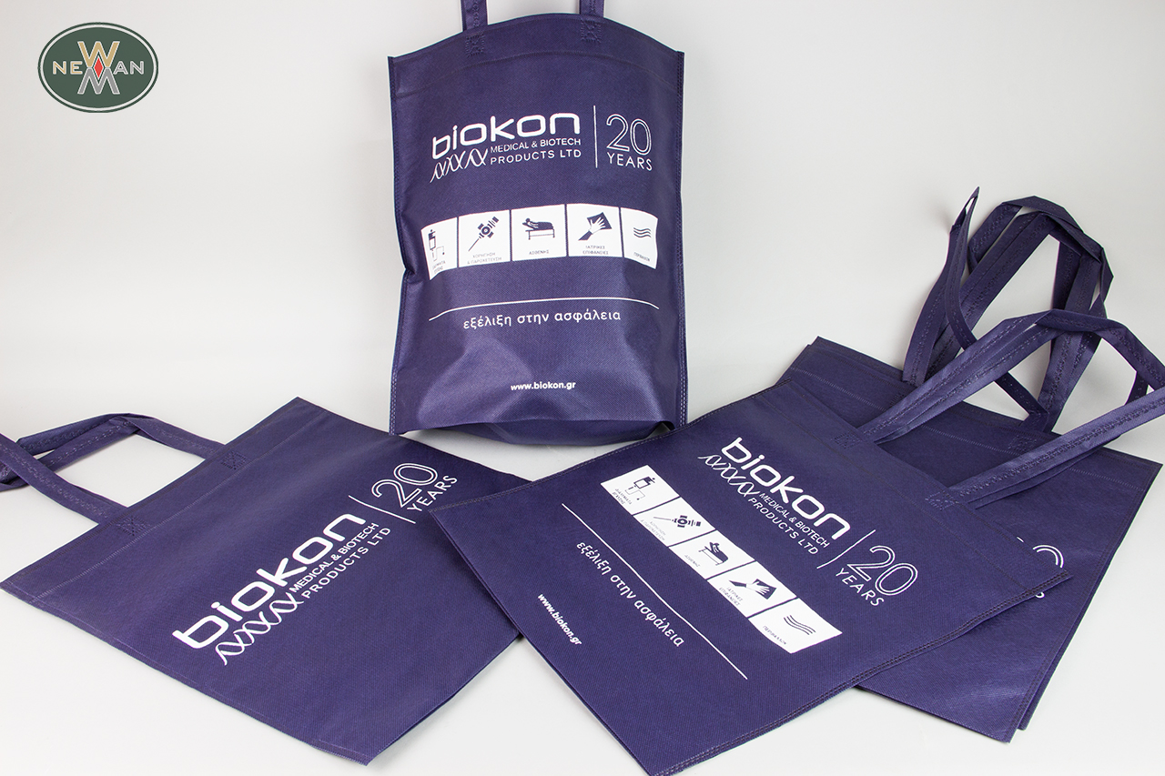 Biodegradable, eco-friendly bags for e-shops and promotional events.